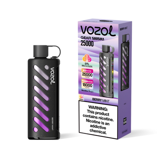 Vozol gear shisha 25k puffs vape sekali pakai