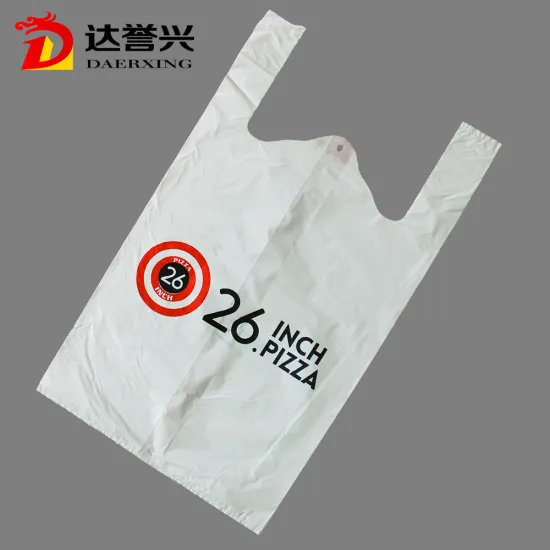 Hot sale T Shirt Plastic Shopping Bags