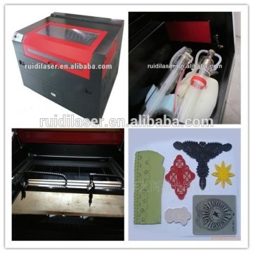 2015 dual head laser engraving and cutting machine RD-1310 for the glove bag ceramic product