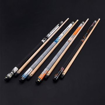Professional Pool Cue Shafts and Sticks Set: 8mm, 9mm, 10mm in Aluminum Alloy and TX Ash Wood