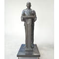 Custom Bronze Sculpture of MLK Mid-Oratory