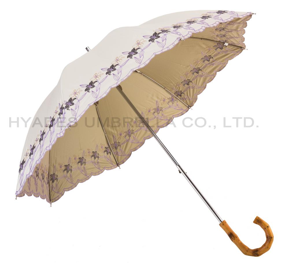 Japan Embroidered Vintage Umbrella