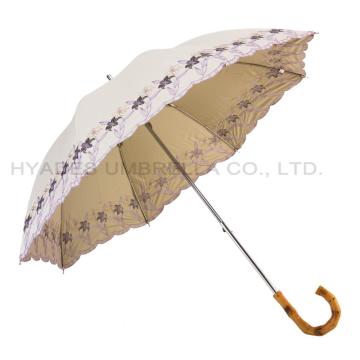 Japan broderat vintage paraply