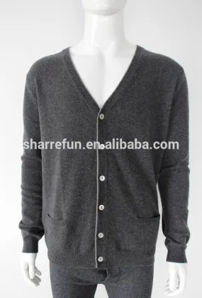 men cashmere knitwears wholesale,12gg knitted men cashmere cardigan
