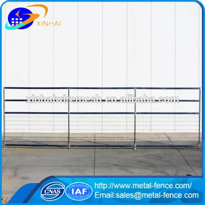 Galvanized livestock metal fence Xinhai-Cattle Fence used corral panels wholesale