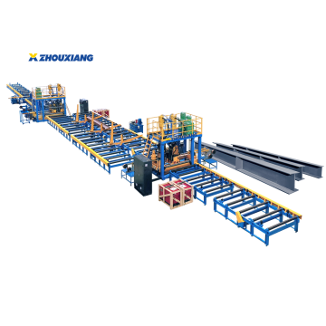 Frame Construction H Beam Automatic Welding Production Line