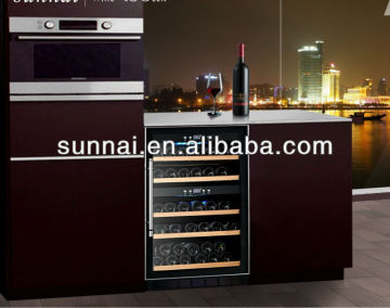 40 bottle dual zone built-in wine cooler