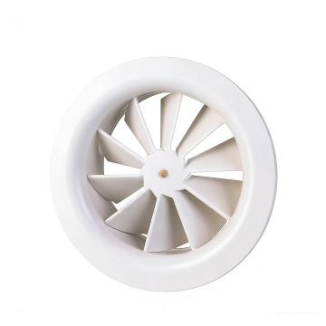 Diffuseur de plafond à motif tourbillonnant réglable