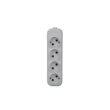 Factory Wholesale 4 Way 4 Gang 2P Patch Board Multi Sockets Outlets