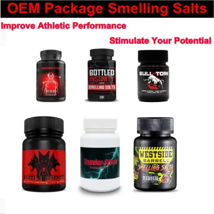 OEM Cuztomized Package Smelling Salts for Athletes Water-Activated Ammonia Inhalant