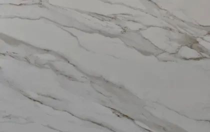 Cartier White Sintered stone porcelain slab
