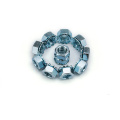 Carbon Steel Blue White Zinc Kep Nut