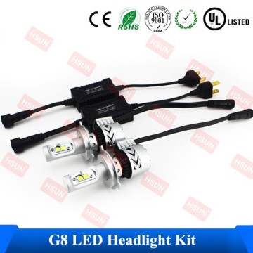 New G8 6000LM LED Headlight Kit 12-24v 9005 auto led head light