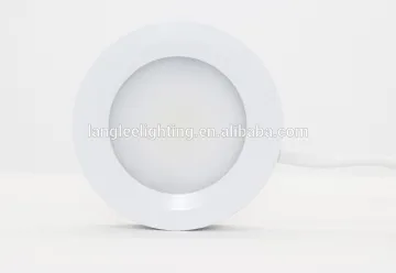 12VDC 3.5W Round LED Puck Light White housing