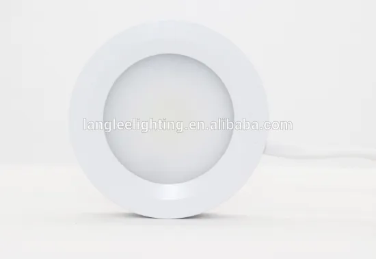 12VDC 3.5W Round LED Puck Light White housing