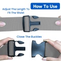 Senior Gray Quick Release Buckle Gait Belt
