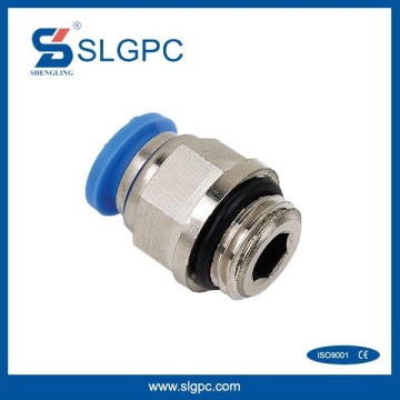 PC POC type pneumatic straight tube connector tube fitting