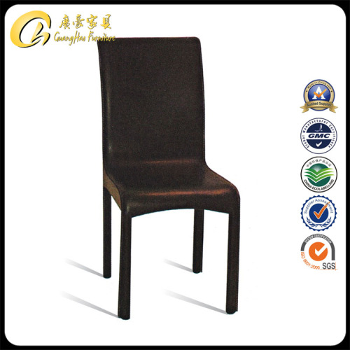 Black Dining Leather Chair (F-001)