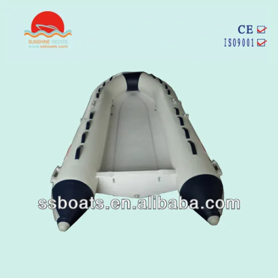 Sunshine made Fishing Fiberglass RIB inflatable boat, inflatable hypalon boats