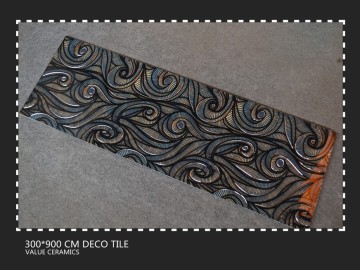 decorative ceramic wall tile 300*900mm