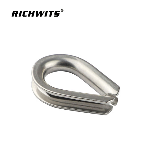 rigging hardware thimble stainless steel 304 thimble for wire rope