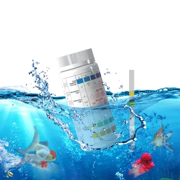 Aquarium test strips water analysis test kit
