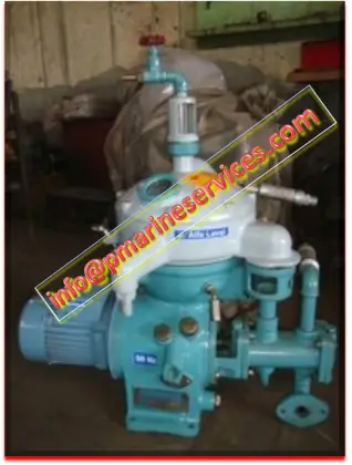 Alfa laval centrifuge, oil purifier, oil separator,
