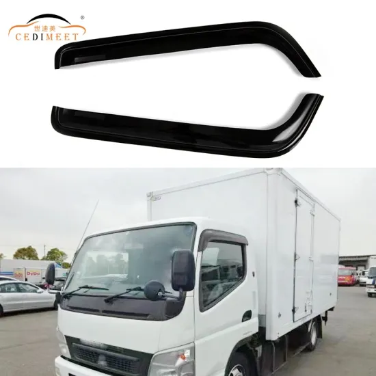 Car Window Deflector Rain Guard Sun Visor for Fuso Canter 2002-2010