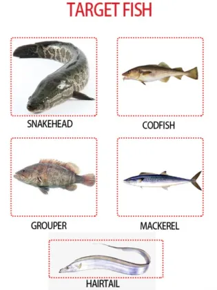 XUHANG J023 Metal Fish Slow Lead Jig Lure