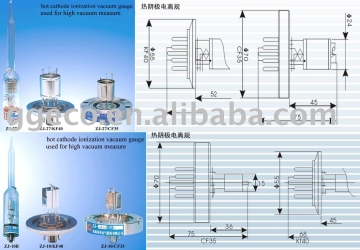 Hot Cathode Ionization Vacuum Gauge