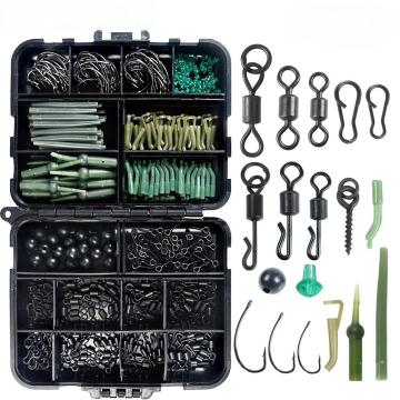 OEM 420 PCS Carp Fishing Tackle Kit - Boilies, Swivels, Hooks & Accessories