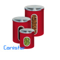 Food Storage Stainless Steel Canister Set