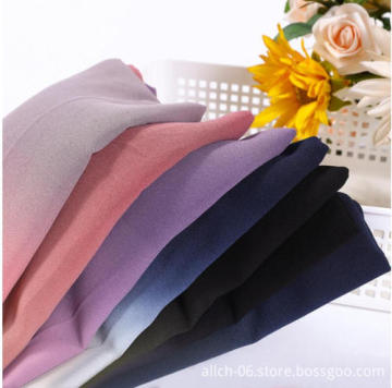 180x75cm Ombre Gradual Change Chiffon Hijab Scarf for Muslim Women - Allch Wholesale