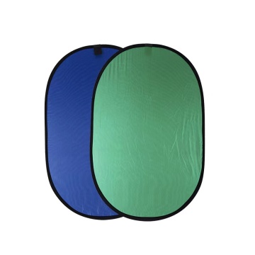 Portable Folding Nylon Double-Sided Blue and Green Reflector Background Plate 150x200 cm
