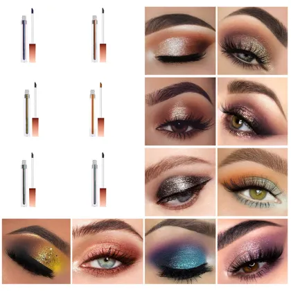 Creamy Chameleon Chroma Crystal Liquid Eyeshadow Makeup