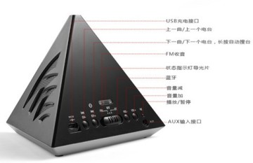 Pyramid Bluetooth Speaker