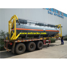 20cbm 20feet phosphoric acid tanker vyombo