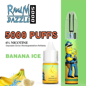 Tek kullanımlık Randm Dazzle 5000 LED aydınlatma vape