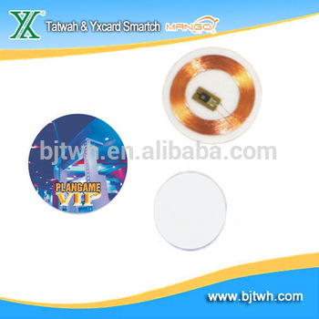 RFID PVC coin tag/nfc tag