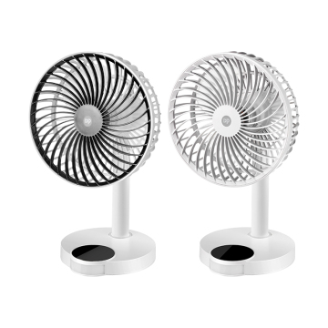 Desktop Portable 2400mAh Lithium Battery Rechargeable Fan