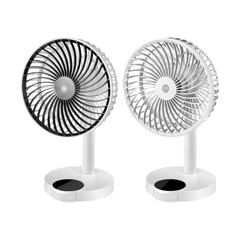 Desktop Portable 2400mAh Lithium Battery Rechargeable Fan