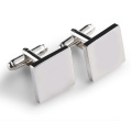 Silver Square Jewelry Shirt Custom Cufflinks