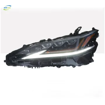 Upgrade LED Car Headlights for 2018-2023 Lexus Models: ES200, ES260, ES300H, ES350 - LEX-A001 Three Lens Head Lamp Auto Lighting System