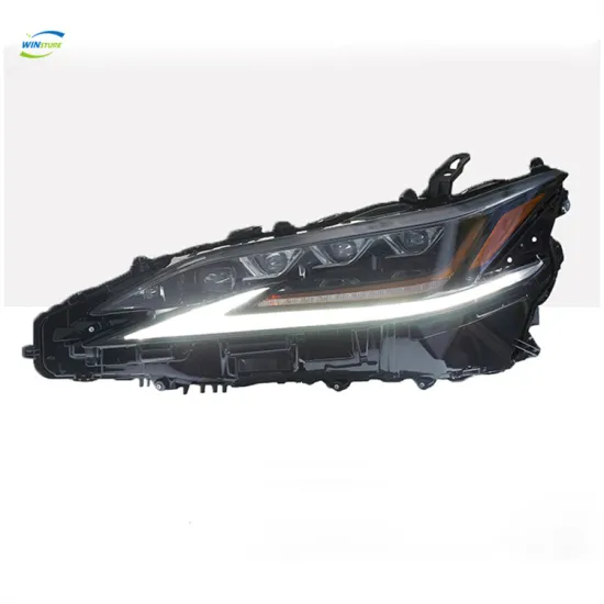 Upgrade LED Car Headlights for 2018-2023 Lexus Models: ES200, ES260, ES300H, ES350 - LEX-A001 Three Lens Head Lamp Auto Lighting System