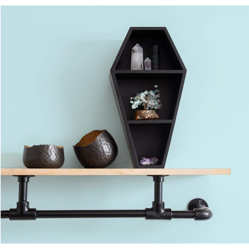 Gothic Decor coffin shelf