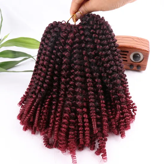 Hot Selling synthetic 8 inches nubian hair braid products kenya 12 inches spring twist braiding hair