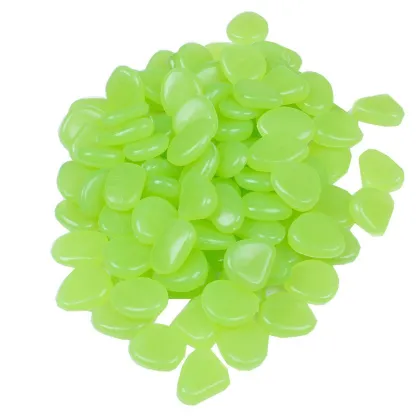Glow In The Dark Pebble Stone50pcs