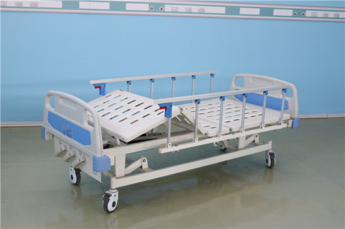 3 crank manual hospital bed for sale