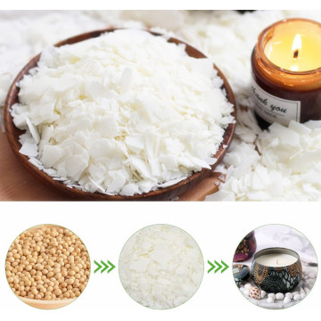 Pure Natural Soy Wax Flakes for Candle Making