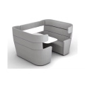 Multi-functional Commercial Luxury High End Coffee Color Leather Modern Sofa Set